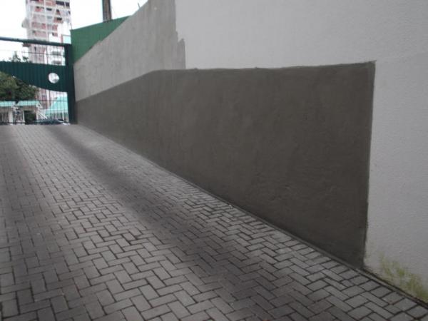 Impermeabilização de parede – Incorporações Chapecó